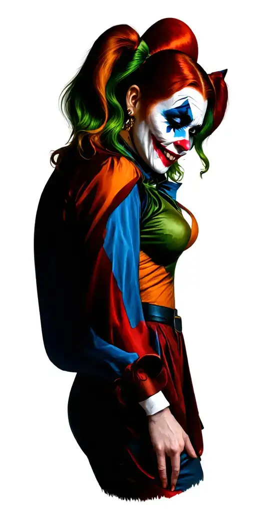 Joker And Harley Quinn inspired tattoo tattoo design idea