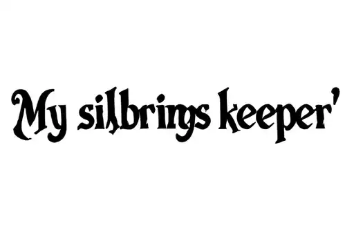 "My siblings keeper " tattoo design idea