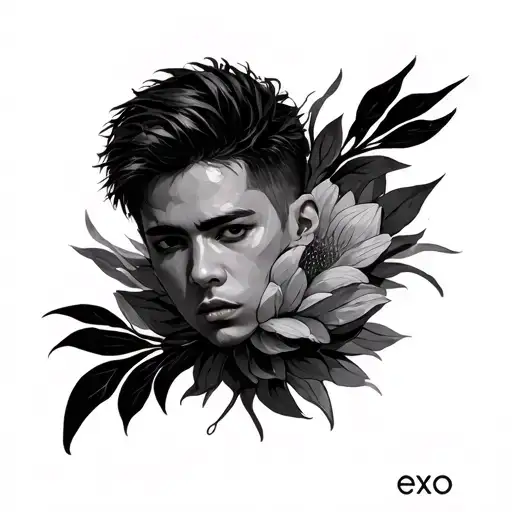 exo tattoo design idea