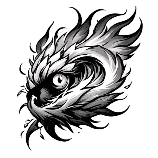 With strength and agility, we take firm steps and with flexibility, we overcome rough paths. Endurance is the ember of o tattoo design idea