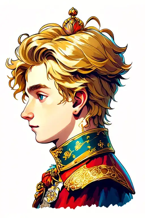 little Prince tattoo design idea