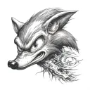 Sonic tattoo design idea