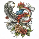 1986 tattoo design idea