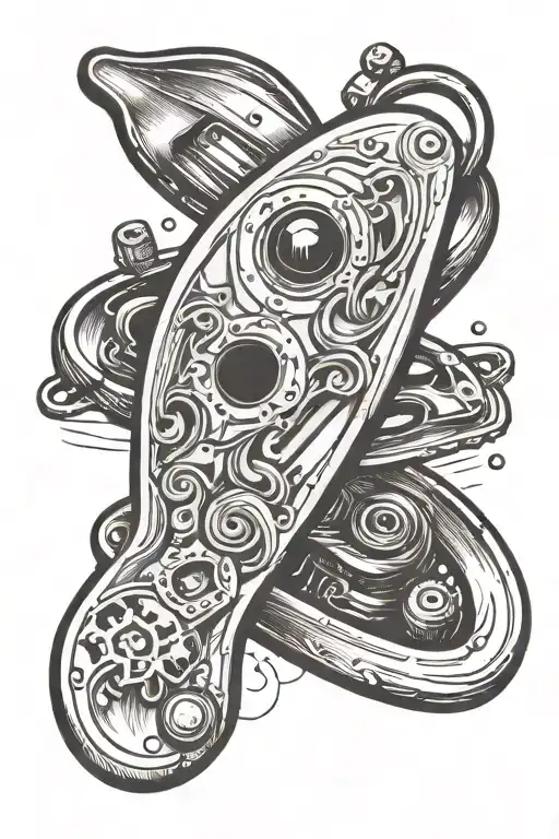 kids family dad woodworking handplane electronics tattoo design idea