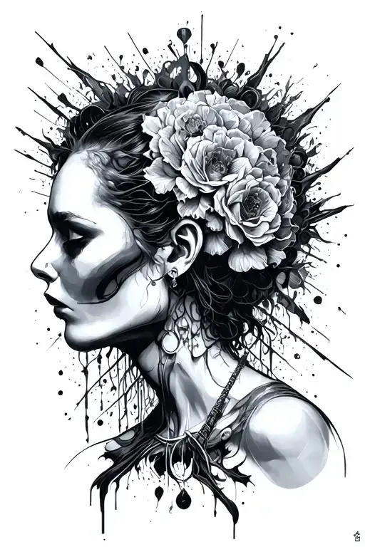 Inspired by the band tool using the lyrics “overthinking over analyzing separates the body from the mind” tattoo design idea