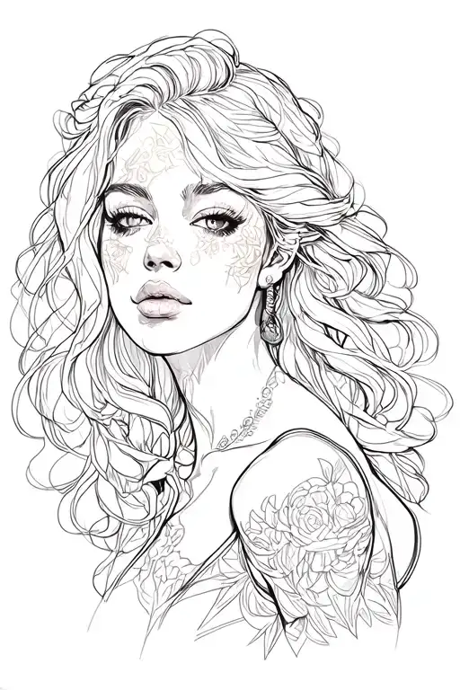 LESBIAN tattoo design idea