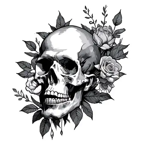 Absurdism tattoo design idea