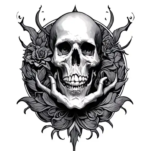 666 tattoo design idea