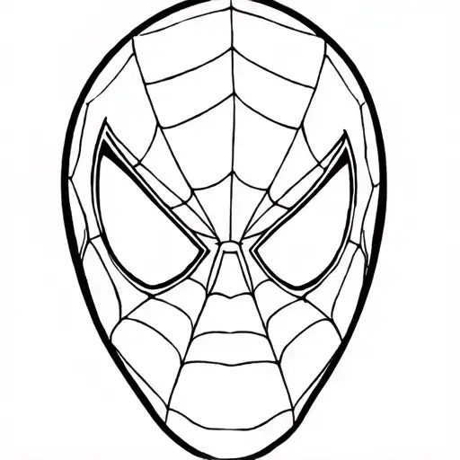 tody mcgiure spiderman mask tattoo design idea