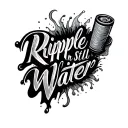 "Ripple in Still Water" tie dye shotgun shell tattoo design idea