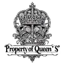"Property of Queen S" A text tattoo design saying "Property of Queen S" tattoo design idea