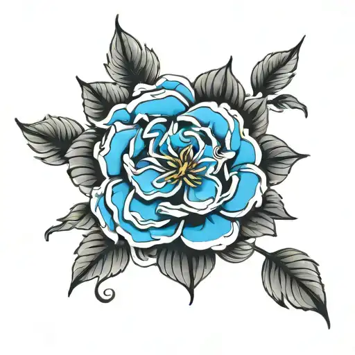 花 tattoo design idea