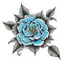 花 tattoo design idea