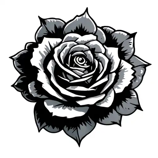 Cartoon tattoo design idea