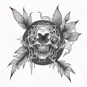 Wither by Frank Ocean tattoo design idea