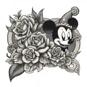 disney style tattoo tattoo design idea