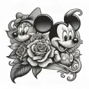 disney style tattoo tattoo design idea