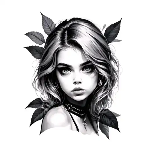 Femboy tattoo design idea