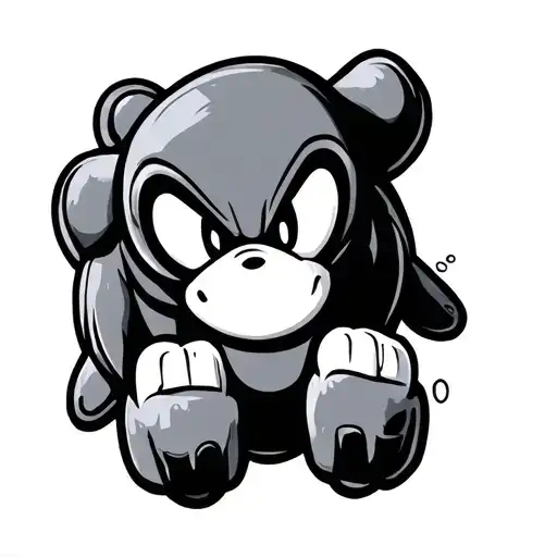 2001 on knuckles tattoo design idea