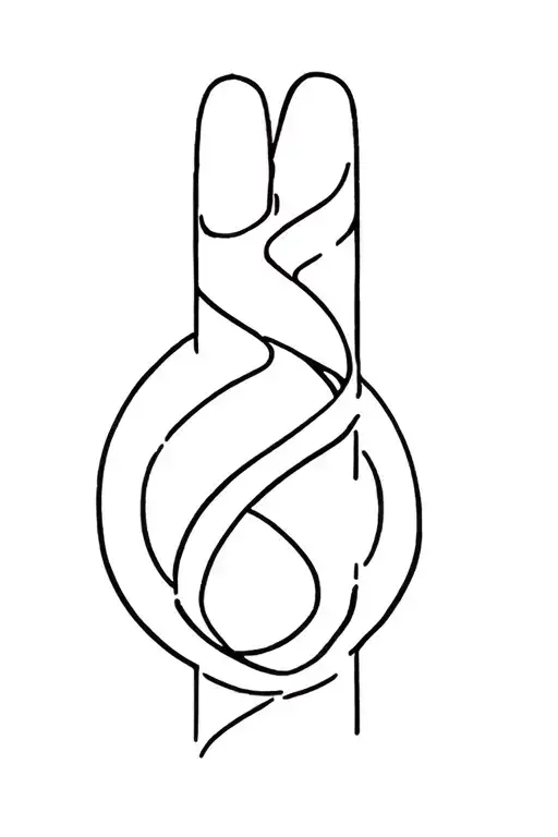 wedding ring finger tattoo design idea