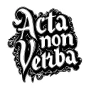 "Acta Non Verba" text tattoo tattoo design idea
