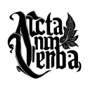 "Acta Non Verba" text tattoo tattoo design idea