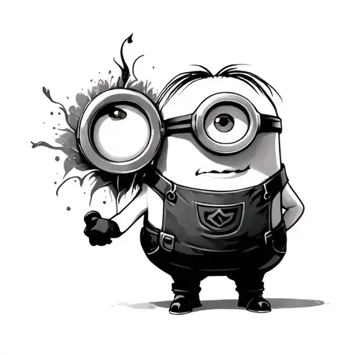 Minion tattoo design idea