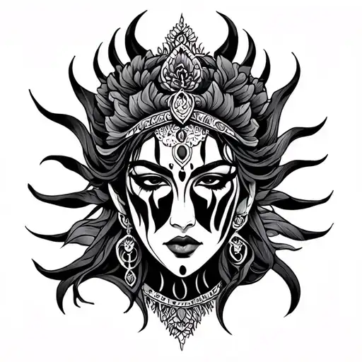 Kali tattoo design idea