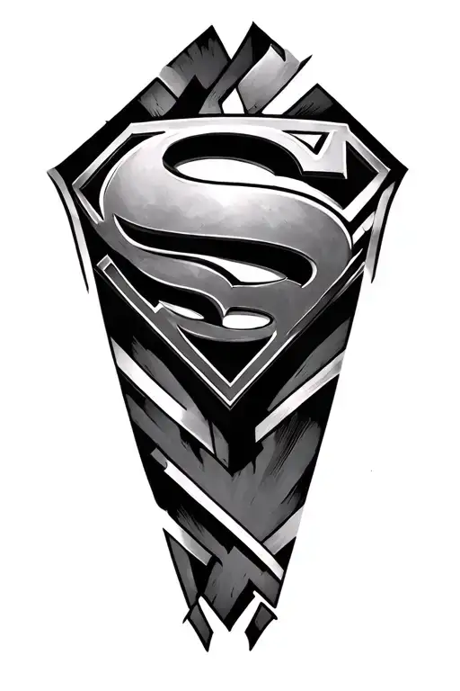 Superman logo tattoo design tattoo design idea