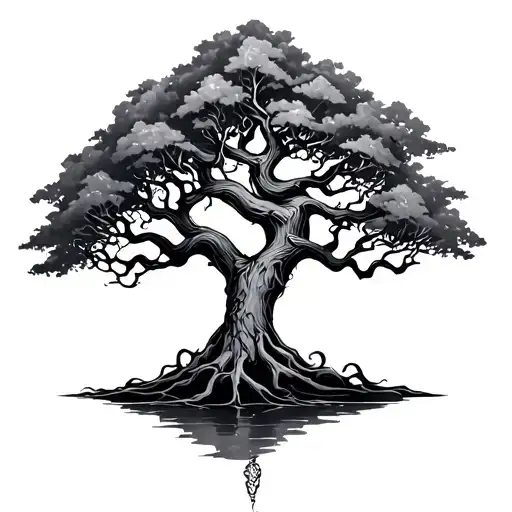 Poison Tree tattoo design idea