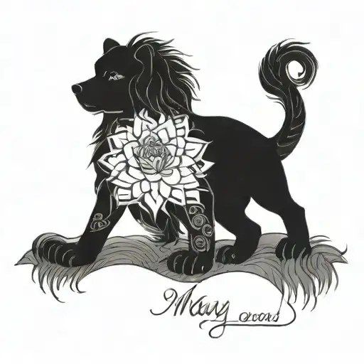 may my body and heart remain wild for I'm a wandering child tattoo design idea