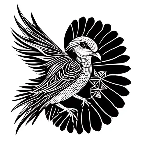 Quetzal tattoo design idea