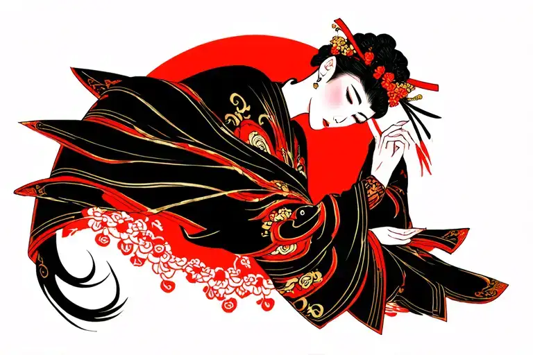 patience pays profits tattoo design idea