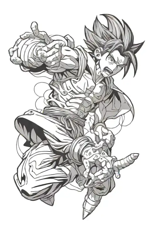 video games like wow, basket ball, lestat the vampire, manga like naruto dragon ball one piece tattoo design idea