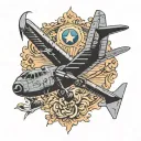 c130 tattoo design idea