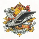 c130 tattoo design idea
