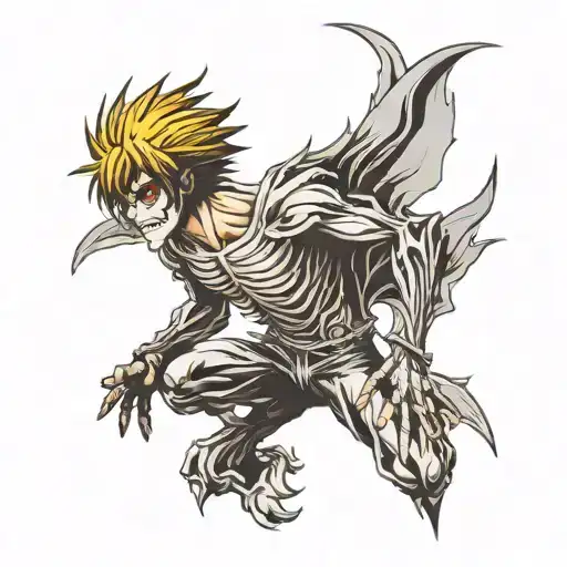 Death Note tattoo design idea