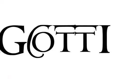 "Gotti" tattoo design idea