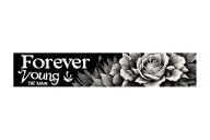 forever young man tattoo design idea