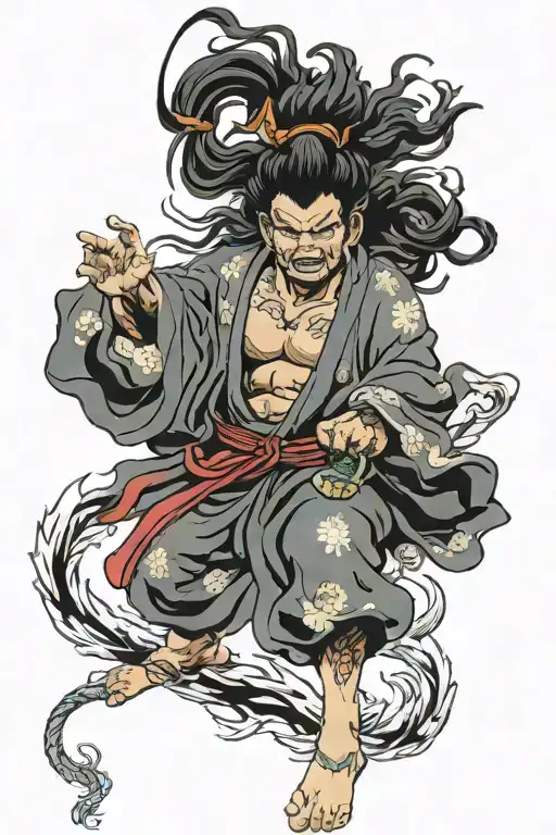 fudo myoo tattoo design idea