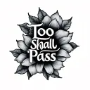 This too shall pass tattoo design idea