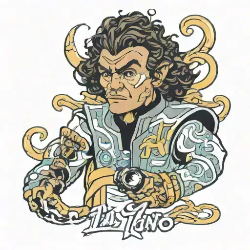 Lando Norris tattoo design idea