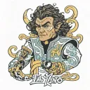 Lando Norris tattoo design idea