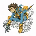 Lando Norris tattoo design idea