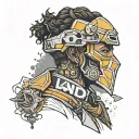 Lando Norris tattoo design idea