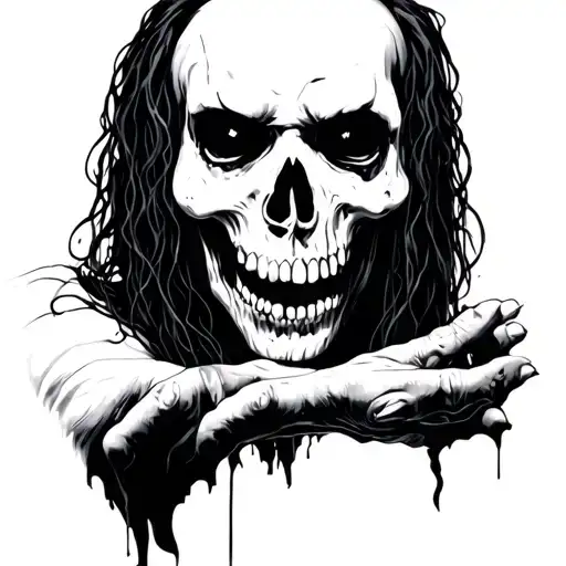 Ghostemane tattoo design idea