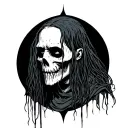 Ghostemane tattoo design idea