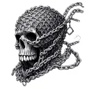 Chain Mail tattoo design idea