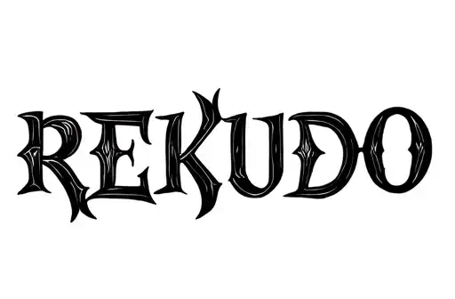 "REKUDO" tattoo design idea