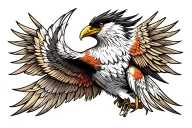 American traditional Thunderbird tattoo tattoo design idea